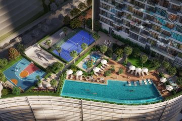 Upper House outdoor amenities min dubai off-plan promotions | dxb off plan | off-plan projects